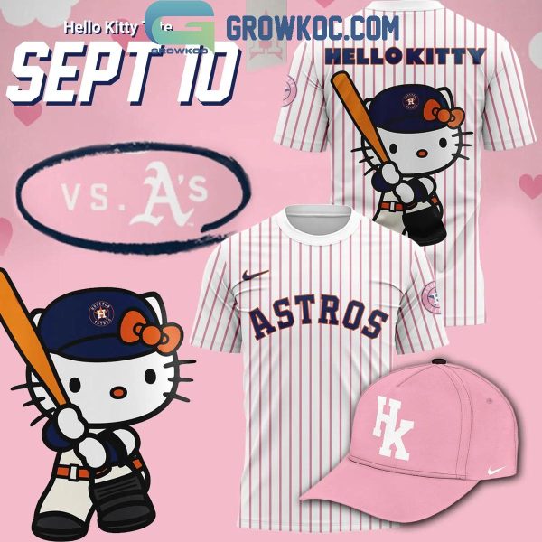 Houston Astros Hello Kitty Night September 10th Hoodie T-Shirt