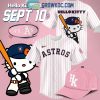 Houston Astros Hello Kitty 50th Anniversary Celebrating Personalized Baseball Jersey