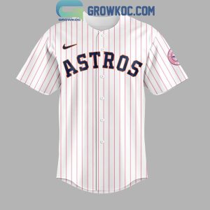 Houston Astros Hello Kitty Night September 10th Personalized Baseball Jersey