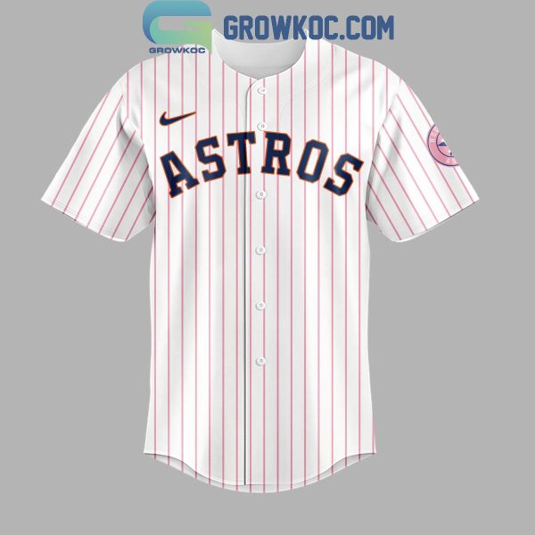 Houston Astros Hello Kitty Night September 10th Personalized Baseball Jersey