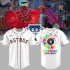 Las Vegas Raiders In Pink Celebrating Hello Kitty 2024 Baseball Jersey