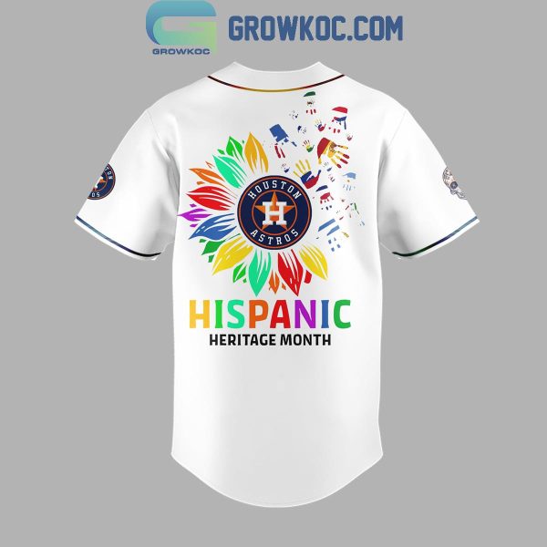 Houston Astros Hispanic Heritage Month 2024 Baseball Jersey