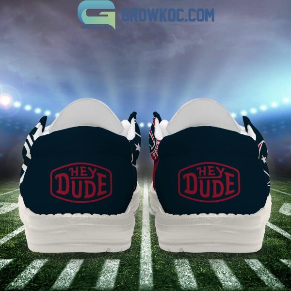 Houston Texans 2024 Version Personalized Hey Dude Shoes