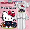 Kansas City Chiefs In Pink Celebrating Hello Kitty 2024 Baseball Jersey