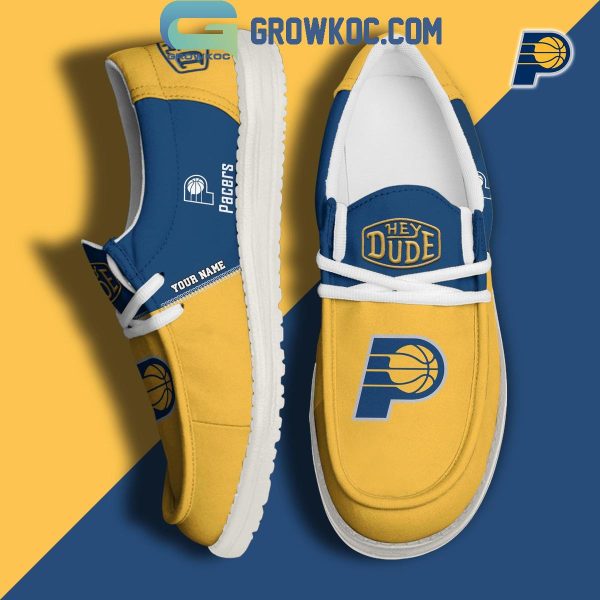 Indiana Pacers 2024 Personalized Hey Dude Shoes