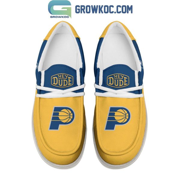 Indiana Pacers 2024 Personalized Hey Dude Shoes