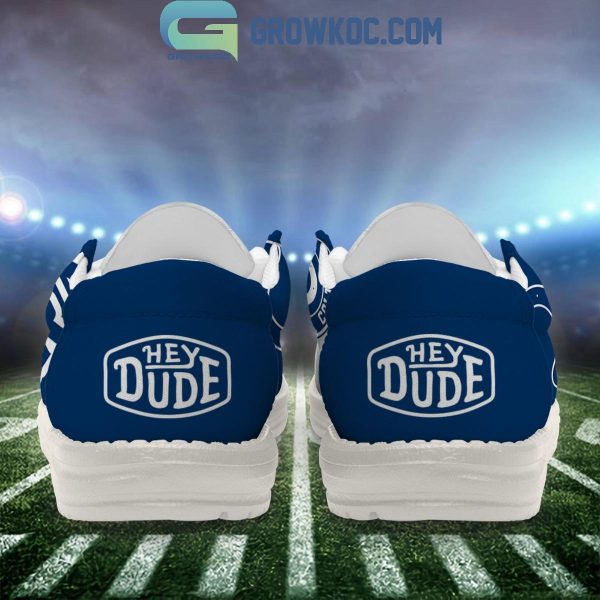 Indianapolis Colts 2024 Version Personalized Hey Dude Shoes