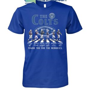 Indianapolis Colts The Legends Of The Colts 71 Years Of Memories T-Shirt