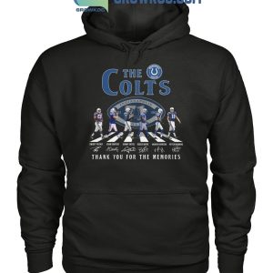 Indianapolis Colts The Legends Of The Colts 71 Years Of Memories T-Shirt