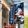 Kansas City Chiefs Welcome Halloween 2024 Personalized House Garden Flag