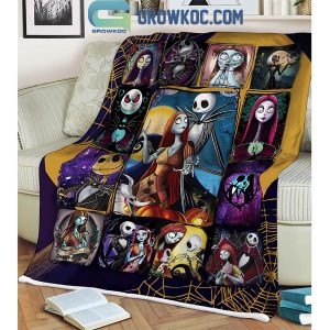 Jack Skellington And Sally 2024 True Love Fleece Blanket Quilt