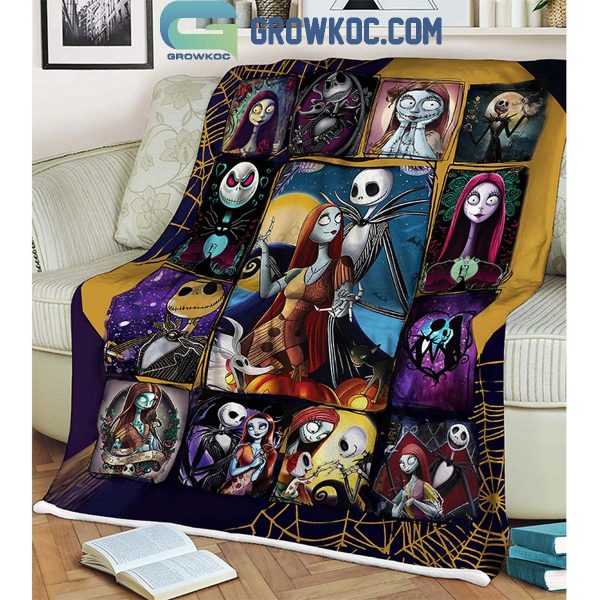 Jack Skellington And Sally 2024 True Love Fleece Blanket Quilt