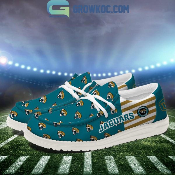 Jacksonville Jaguars 2024 Version Personalized Hey Dude Shoes