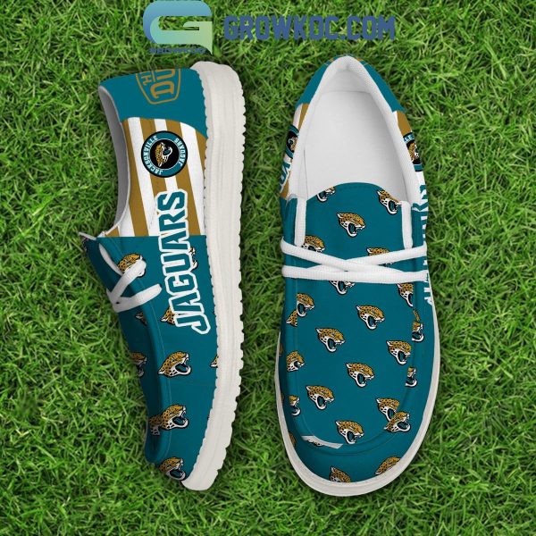 Jacksonville Jaguars 2024 Version Personalized Hey Dude Shoes