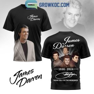 James Darren 1936-2024 Thank You For The Memories Hoodie T-Shirt