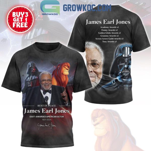 James Earl Jones Egot-Awarded American Actor Rest In Peace Hoodie T-Shirt