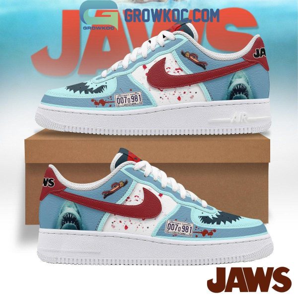 Jaws The Movies Horror Halloween Air Force 1 Shoes