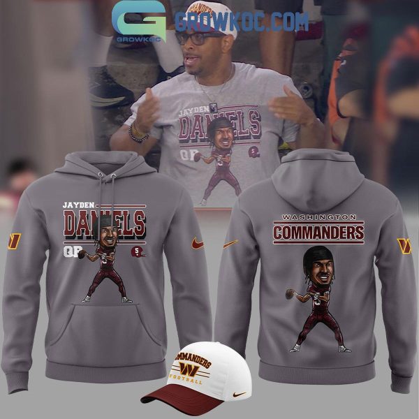 Jayden Daniels Best Players Washington Commanders Pops 2024 Hoodie T-Shirt