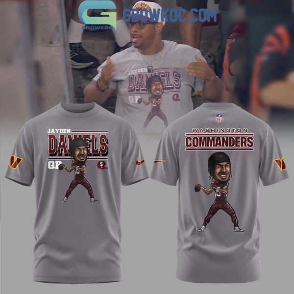 Jayden Daniels Best Players Washington Commanders Pops 2024 Hoodie T-Shirt