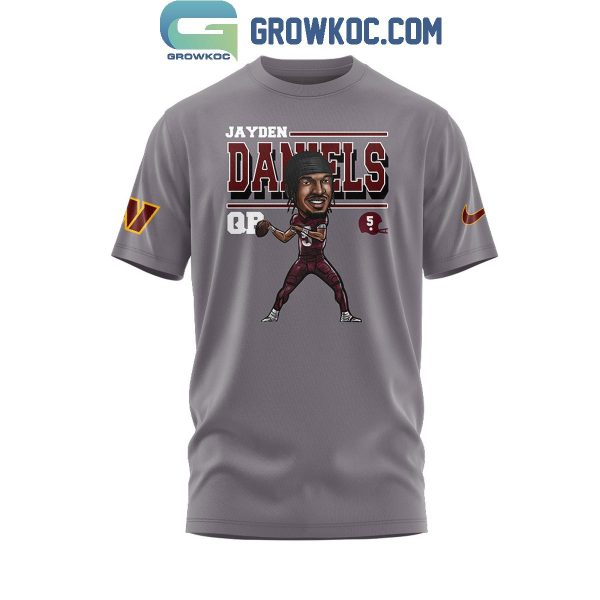 Jayden Daniels Best Players Washington Commanders Pops 2024 Hoodie T-Shirt