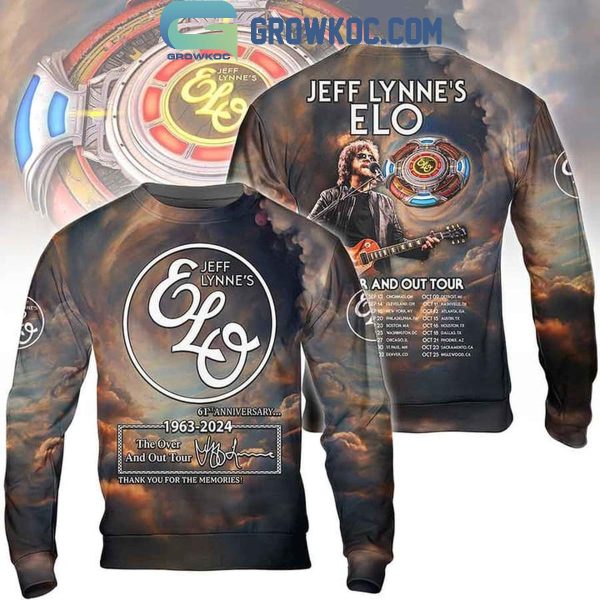 Jeff Lynne’s Elo 61st Anniversary Thank You Tour 2024 Hoodie T-Shirt