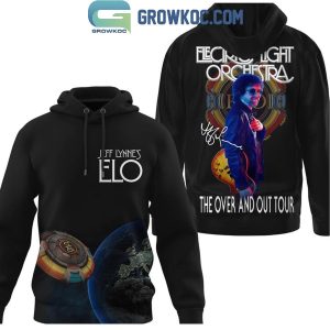 Jeff Lynne’s Me Blue Sky The Over And Out Tour 2024 Hoodie T-Shirt