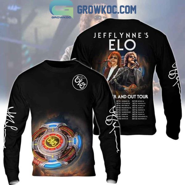 Jeff Lynne’s Elo The Over And Out Tour 2024 Hoodie T-Shirt