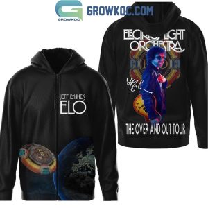 Jeff Lynne’s Elo The Over And Out Tour 2024 Hoodie T-Shirt