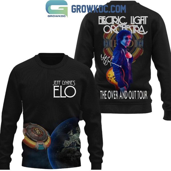 Jeff Lynne’s Elo The Over And Out Tour 2024 Hoodie T-Shirt