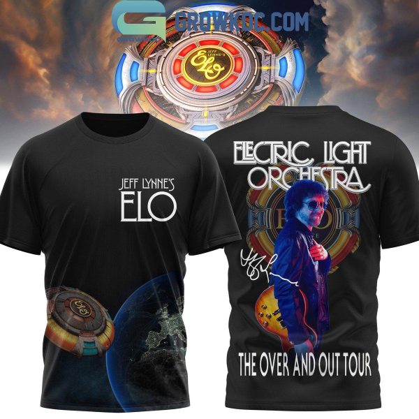 Jeff Lynne’s Elo The Over And Out Tour 2024 Hoodie T-Shirt