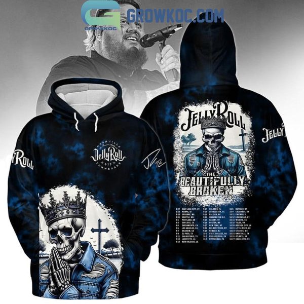 Jelly Roll The Beautifully Broken Tour In 2024 Halloween Hoodie T-Shirt