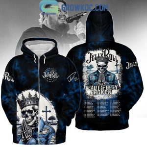 Jelly Roll The Beautifully Broken Tour In 2024 Halloween Hoodie T-Shirt