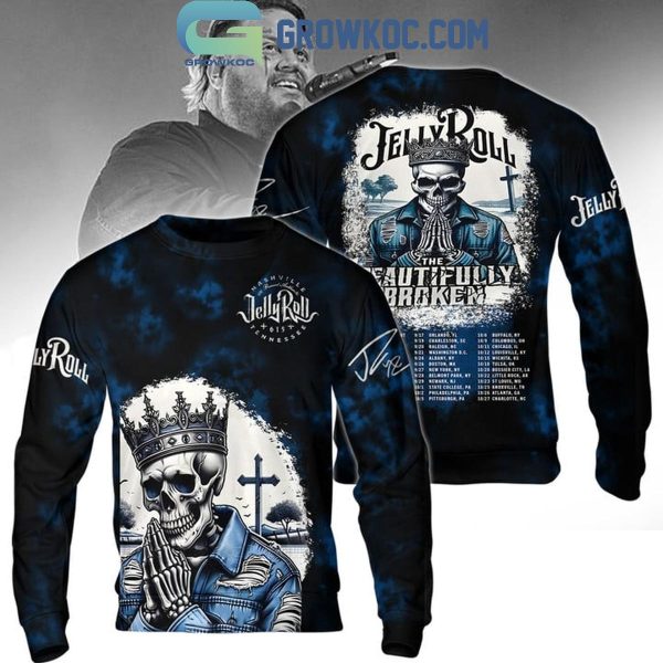 Jelly Roll The Beautifully Broken Tour In 2024 Halloween Hoodie T-Shirt