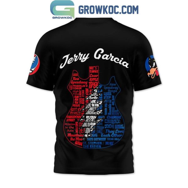 Jerry Gracia Grateful Dead New Speedway Hoodie T-Shirt