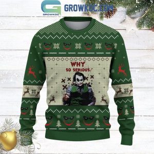 Joker Why So Serious Halloween Ugly Sweater