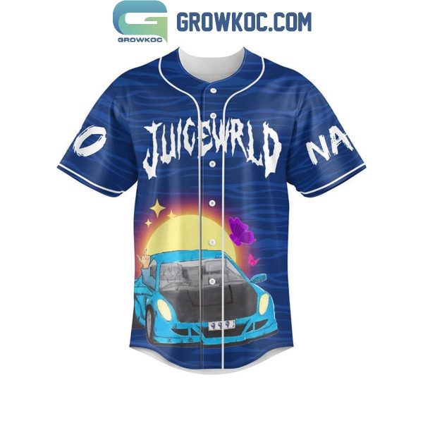 Juice Wrld Desert Eagle On Me Bitch Personalized Baseball Jersey