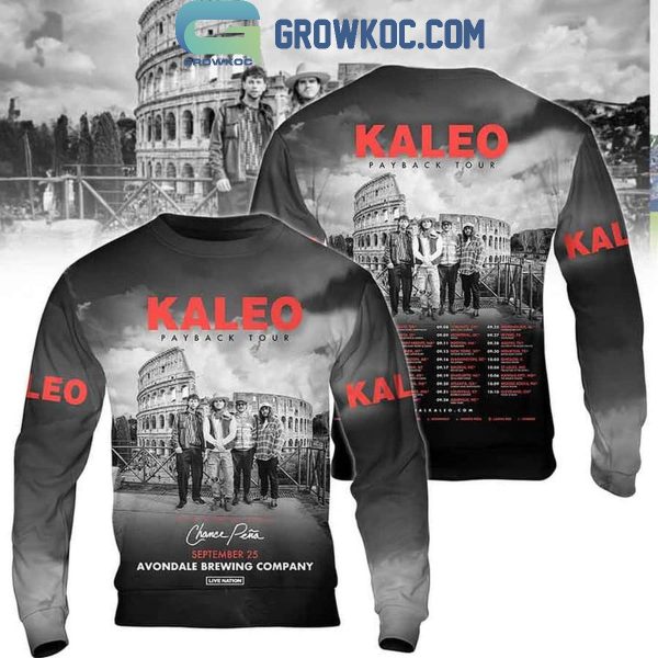 Kaleo Payback Tour 2024 Avondale Brewing Company Hoodie T-Shirt