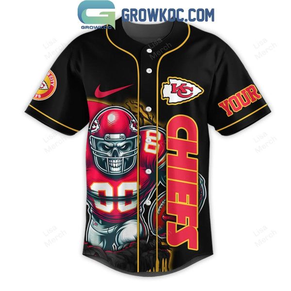 Kansas City Chiefs Halloween Fear The Chiefs Football 2024 Personalized Baseball Jersey