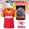 Kansas City Chiefs Halloween Ghost Players Personalized Football Jersey