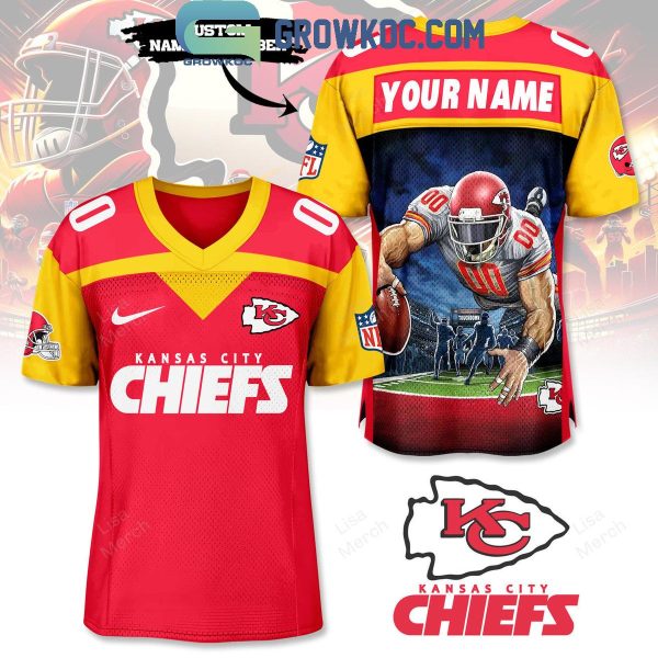 Kansas City Chiefs Halloween Ghost Players Personalized Football Jersey