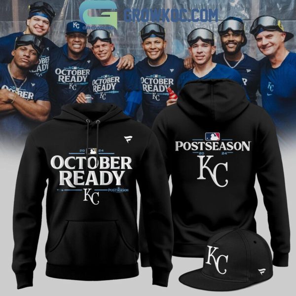 Kansas City Royals Fanatics Royal 2024 Postseason Locker Room Hoodie T-Shirt