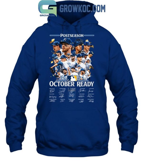 Kansas City Royals Postseason October Ready 2024 T-Shirt