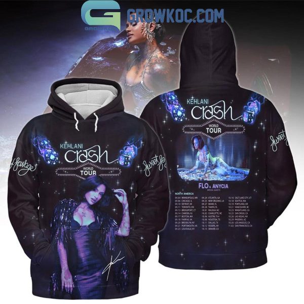 Kehlani Crash Tour In 2024 World Tour Venue Hoodie T-Shirt