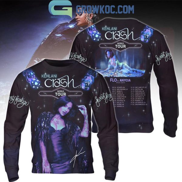 Kehlani Crash Tour In 2024 World Tour Venue Hoodie T-Shirt