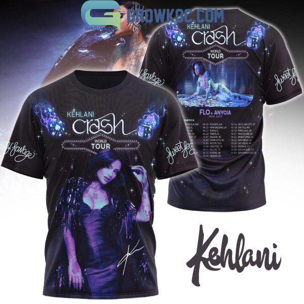 Kehlani Crash Tour In 2024 World Tour Venue Hoodie T-Shirt