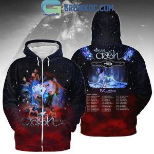 Kehlani Crash Tour With Flo And Anycia 2024 Tour Hoodie T-Shirt