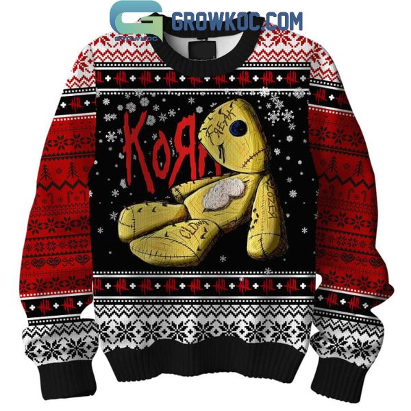 Korn True Rock Falling Away From Me Ugly Sweater