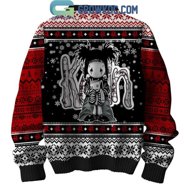 Korn True Rock Falling Away From Me Ugly Sweater