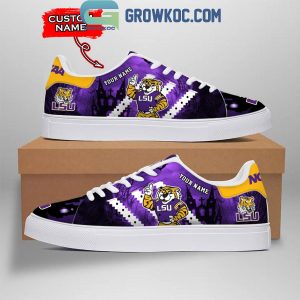 LSU Tigers The Tigers Football Team Personalized Stan Smith Shoes