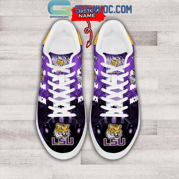 LSU Tigers The Tigers Football Team Personalized Stan Smith Shoes